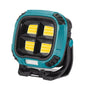 E-SMARTER W894-1 COB Magnetic Projector Work Light Emergency Portable Bright Flashlight(Blue)