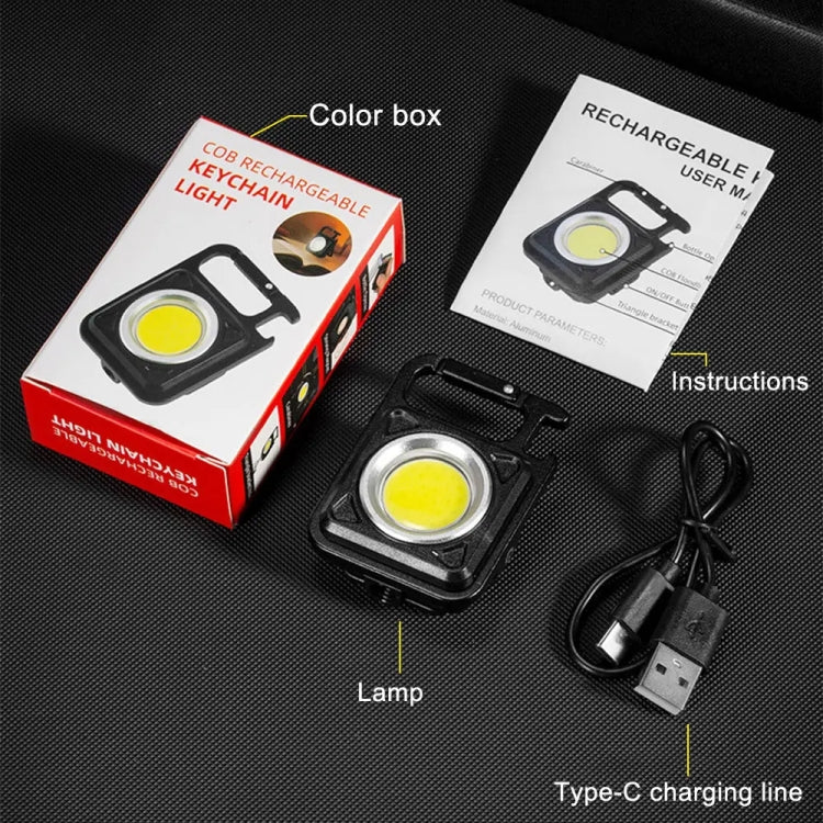 E-SMARTER W5134 Mini LED Glow Torch Strong Light Portable Keychain Light(Green)