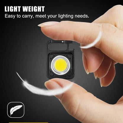 E-SMARTER W5134 Mini LED Glow Torch Strong Light Portable Keychain Light(Green)
