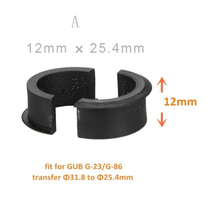 GUB Code Table Stand Lamp Holder Washer Mobile Phone Holder Reducing Ring Gasket, Style: A 12x25.4mm