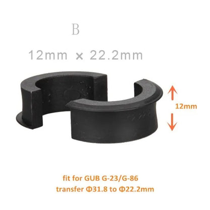 GUB Code Table Stand Lamp Holder Washer Mobile Phone Holder Reducing Ring Gasket, Style: B 12x22.2mm