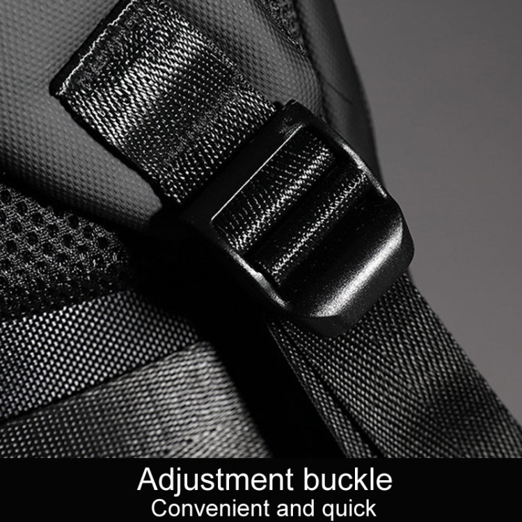 SKV B20453 Hommes Sac à Dos Multifonctionnel Business Décontracté Double Épaule Grande Capacité pour Ordinateur Portable (Bleu)