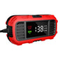 FOXSUR 2A 12V Motorcycle ATV Fully Automatic Trickle Battery Charger(US Plug)