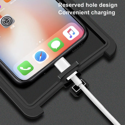 GUB PLUS17 Bicycle Mobile Phone Waterproof Bag Holder Motorcycle Handlebar Rainproof Stand(Black)