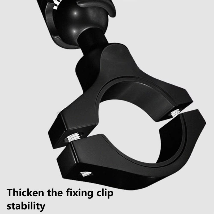 GUB PLUS17 Bicycle Mobile Phone Waterproof Bag Holder Motorcycle Handlebar Rainproof Stand(Black)