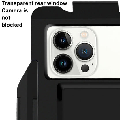 GUB PLUS17 Bicycle Mobile Phone Waterproof Bag Holder Motorcycle Handlebar Rainproof Stand(Black)