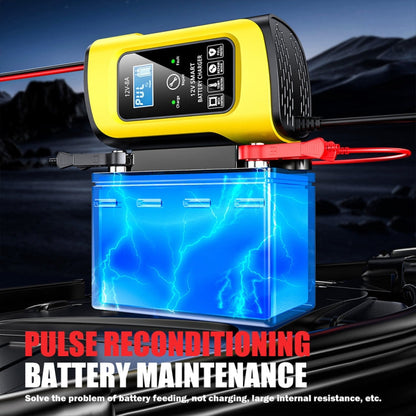 FOXSUR 12V8A SUV Car Motorcycle Intelligent Repair Type Lead-acid Battery Charger(US Plug)