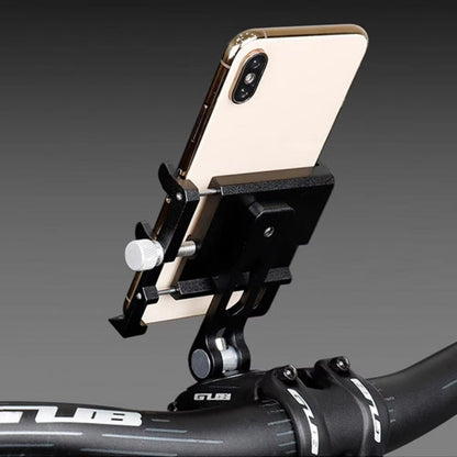 GUB G-95 Support de téléphone portable pour vélo Support de fixation sur couvercle de bol de guidon de vélo (noir)