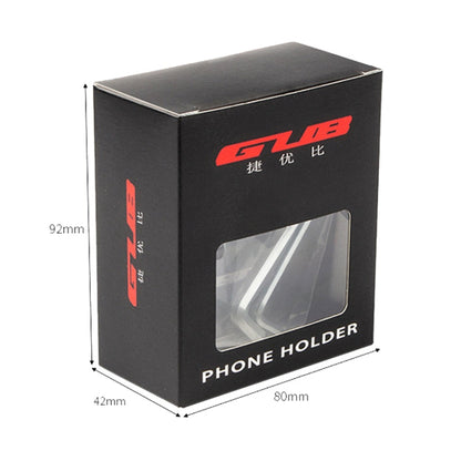 GUB G-95 Support de téléphone portable pour vélo Support de fixation sur couvercle de bol de guidon de vélo (noir)