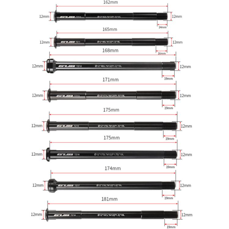 GUB TZ16 MTB Road Bicycle Frame Aluminium Bucket Axle Bar