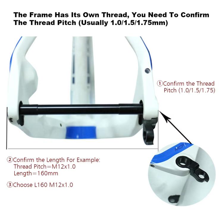 GUB TZ16 MTB Road Bicycle Frame Aluminium Bucket Axle Bar