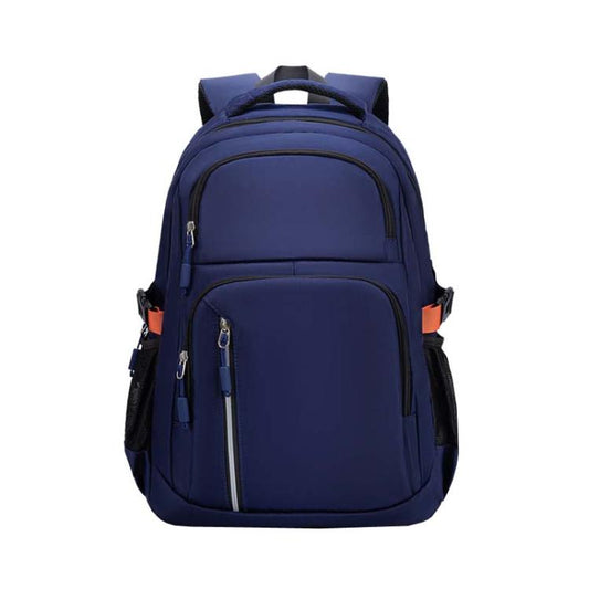 SKV B23344 Sac à dos pour ordinateur portable grande capacité pour hommes, sac à dos de voyage double épaule (bleu)