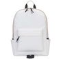 SKV SKV009 Outdoor Casual Double Shoulder Bag Large Capacity Laptop Backpack(White)