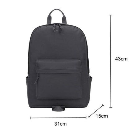 SKV SKV009 Outdoor Casual Double Shoulder Bag Large Capacity Laptop Backpack(White)