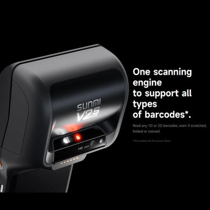 SUNMI V2s PLUS Handheld Cash Register With 80mm Printer Intelligent Mobile Terminal, Spec: 3+32G Scanner(EU Plug)