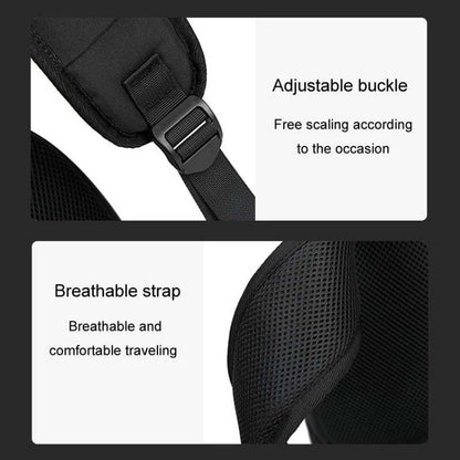 SKV B21071 Sacs d'école grande capacité pour étudiants Sac à dos pour ordinateur portable à double épaule pour les voyages de loisirs (Noir)