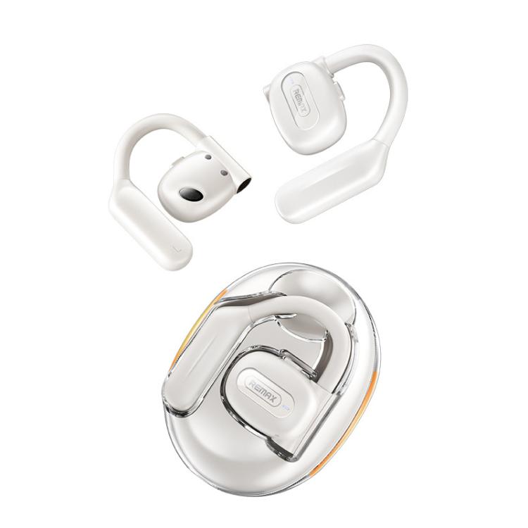 REMAX OpenBuds P5 PRO Air Conduction Hanging Ear Bluetooth Earphone ENC Sports Noise Reduction Earphone(White)
