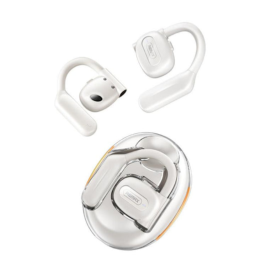 REMAX OpenBuds P5 PRO Air Conduction Hanging Ear Bluetooth Earphone ENC Sports Noise Reduction Earphone(White)