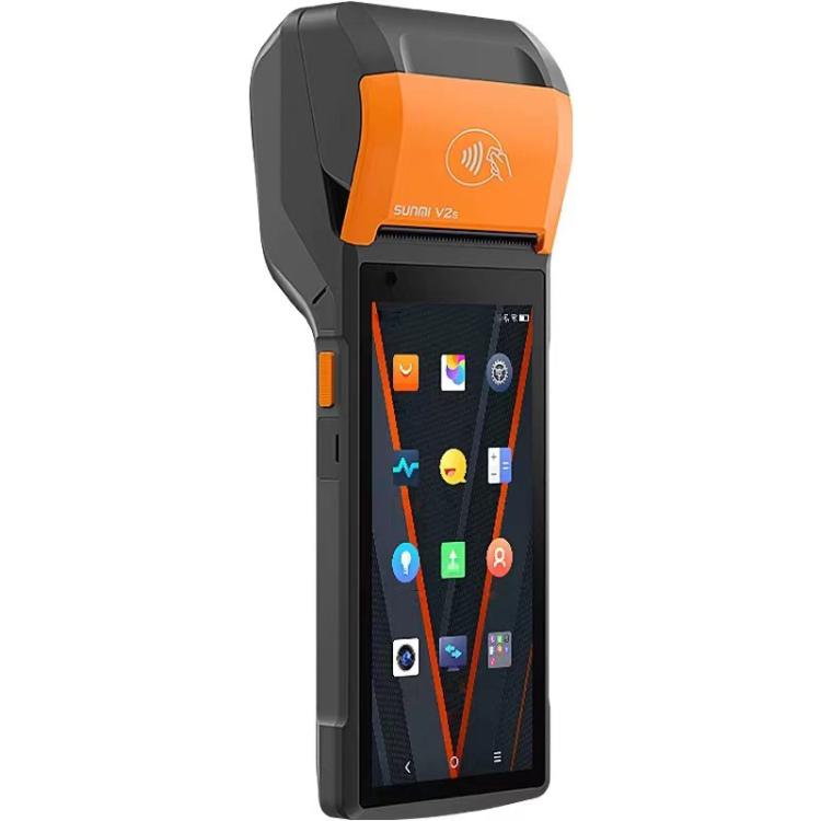 SUNMI V2s Scanning Label Printing Cash Register, Spec: Scanner 2+16G(US Plug)