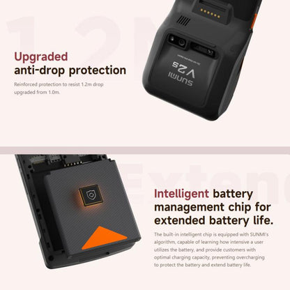 SUNMI V2s Scanning Label Printing Cash Register, Spec: Scanner 2+16G(EU Plug)