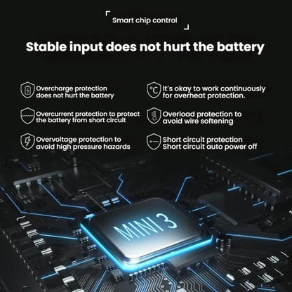For DJI Mini 4 Pro / Mini 3 Pro / Mini 3 Color Screen Digital Display Four-Way Charger Battery Manager US Plug