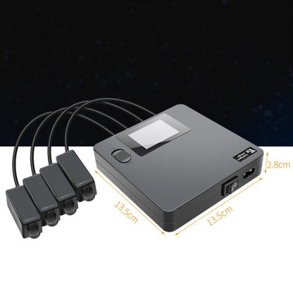 For DJI Mini 4 Pro / Mini 3 Pro / Mini 3 Color Screen Digital Display Four-Way Charger Battery Manager  EU Plug