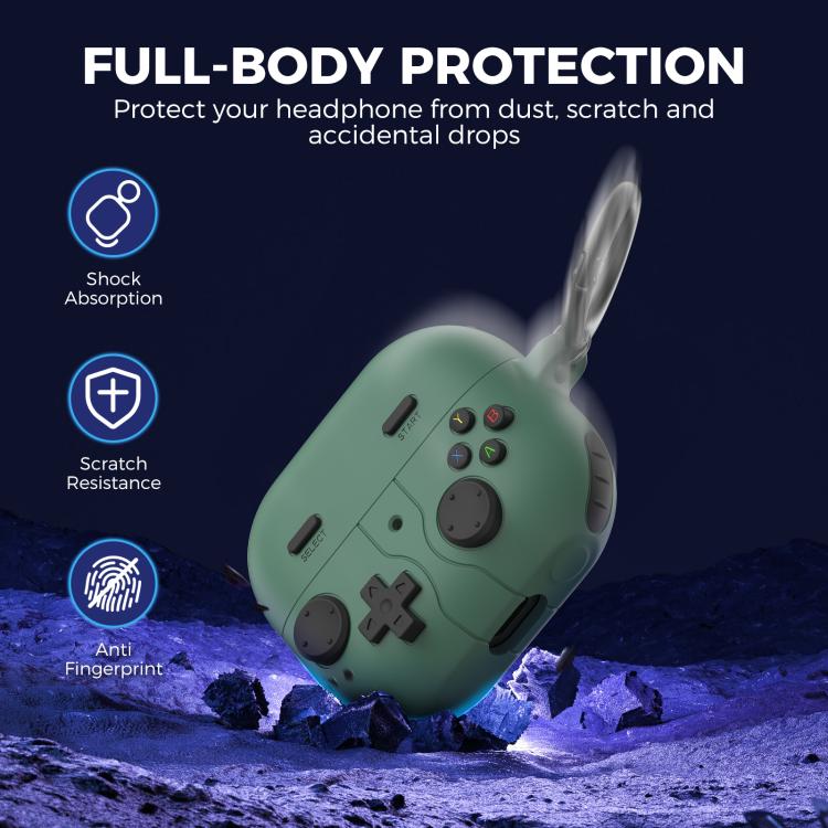 For Galaxy Buds3 / 3 Pro AhaStyle WG170 Bluetooth Earphone Silicone Protective Case(Pink)