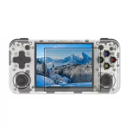 ANBERNIC RG35XXH Open Source Wireless Handheld Game Console, Memory: Standard 32G+256G(Transparent White)