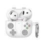 For AirPods 4 AhaStyle WG166 Personalised Game Console Shape Silicone Protective Case(White)