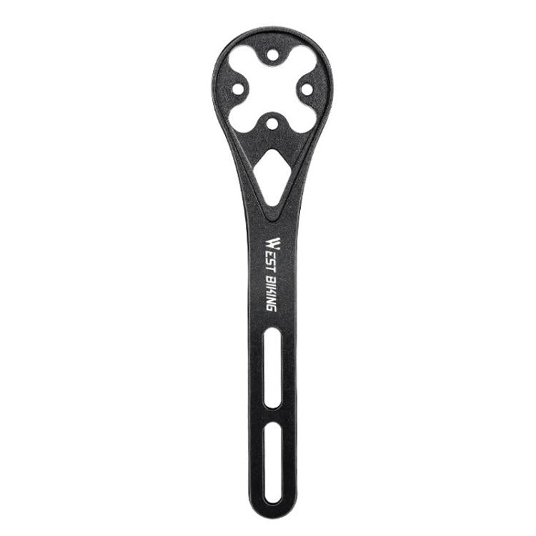 WEST BIKING Road Bike Cycling Sports Camera Meter Holder, Style: One-piece 400