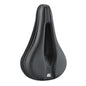 WEST BIKING Bicycle Riding Thickened Sponge PU Leather Soft Seat Cushion Cover(Black)