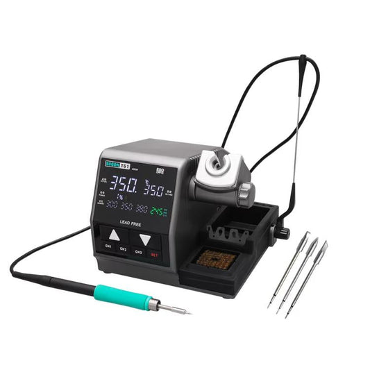 Station de soudage de précision SUGON T61+T245 Handle+470 Tips x 3, fer à souder haute puissance 400 W (prise US)