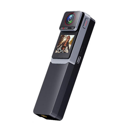 SOOCOO SAW1 Pro avec carte mémoire 128 Go 4K HD Anti-secousse Étanche Enregistreur de moto Caméra de plongée à fixer sur la poitrine ou la tête