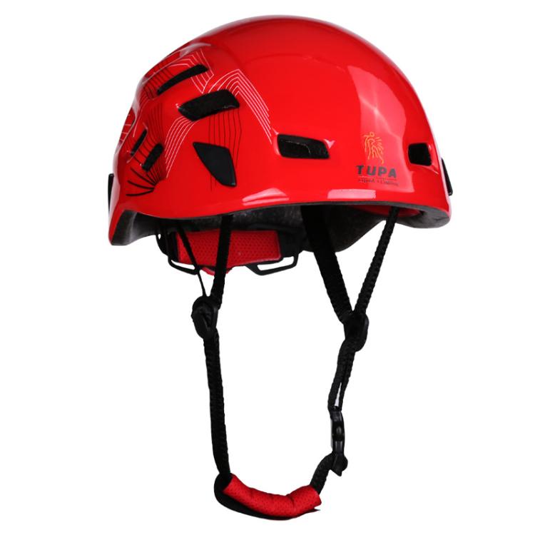 XINDA TP-Q9637 Casque d'escalade d'alpinisme en plein air Équipement de casque de rafting (rouge)