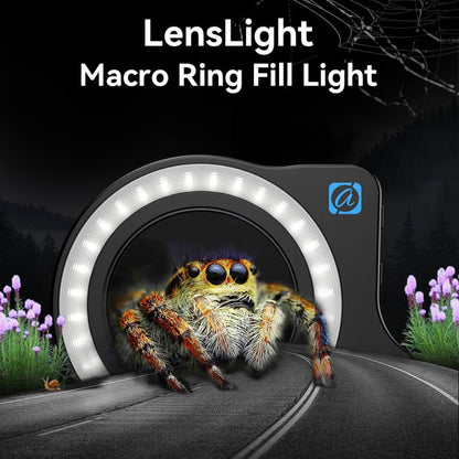 APEXEL APL-FL26 Jewelry Food Still Life Tri-color 9-speed Slim Ring Macro Photography Fill Light