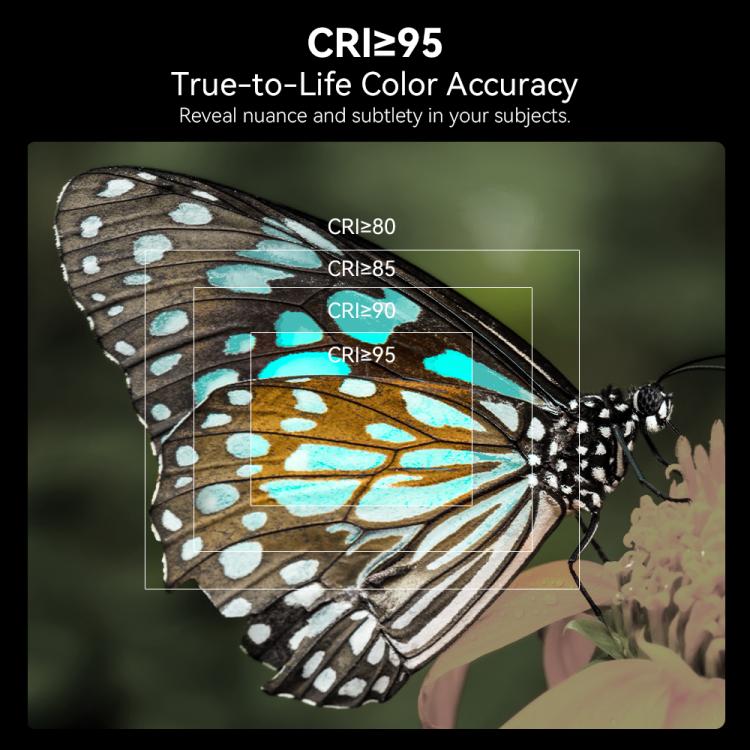 APEXEL APL-FL26 Jewelry Food Still Life Tri-color 9-speed Slim Ring Macro Photography Fill Light