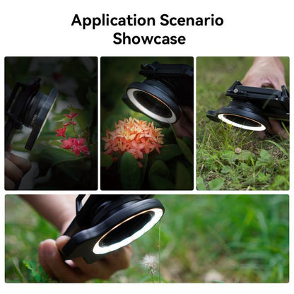 APEXEL APL-FL26 Jewelry Food Still Life Tri-color 9-speed Slim Ring Macro Photography Fill Light