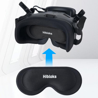 Hibloks Aviator Glasses Light Cover Head-Up Display Dust Protector for DJI N3 / Oculus Quest / Pico 3