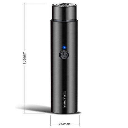 JILILAI 033 Electric Shaver Portable Mini Razor Car Electrical Shaver(Black)