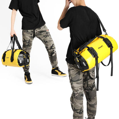 Rhinowalk RK19660 Multifunctional Waterproof Bicycle Rack Saddle Bag Outdoor Travel Bag(Yellow)