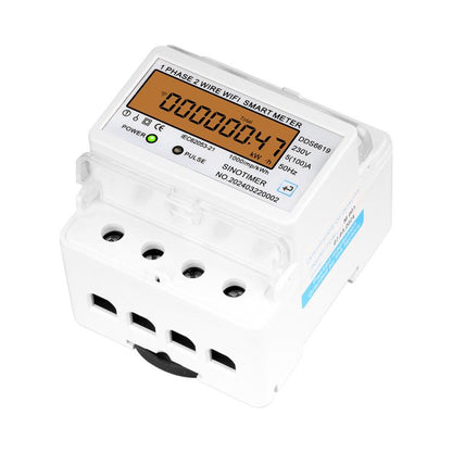 SINOTIMER DDS6619-047 100A Without Switch Single-phase Tuya WiFi Energy Meter AC 220V