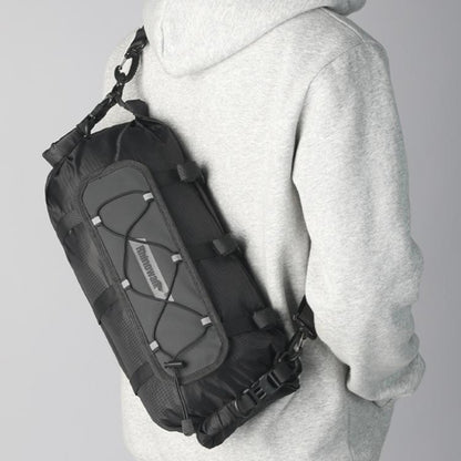 Rhinowalk RK9300 Large-capacity Waterproof Outdoor Cycling Front Bag Bicycle Hanging Bag(Gray)