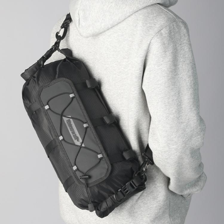 Rhinowalk RK9300 Large-capacity Waterproof Outdoor Cycling Front Bag Bicycle Hanging Bag(Black)