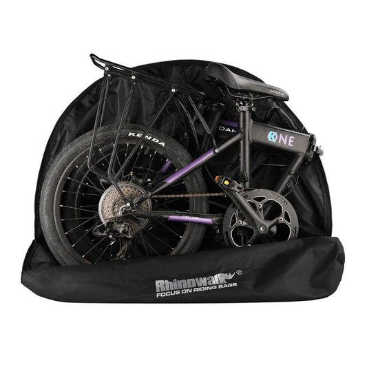 Rhinowalk RF203BK 20-inch Folding Bicycle Waterproof Storage Bag Bicycle Handbag(Black)