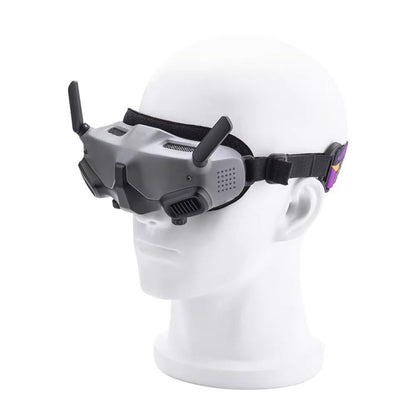 For DJI Avata Goggles 2 BRDRC Flying Glasses Protector Eyecups(Dark Gray)