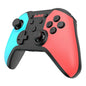 Manette de jeu double mode sans fil Bluetooth + filaire Ajazz AG180 pour Switch / PC / Android / IOS (Bleu Rouge)