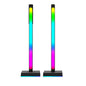 Support de casque Ajazz ABL190 avec lumière ambiante de ramassage Lumières ambiantes de musique de bureau RVB (Noir)