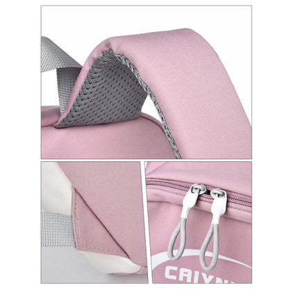 OUMANTU 2306 Sac à dos de loisirs anti-éclaboussures grande capacité Cartable (Violet)