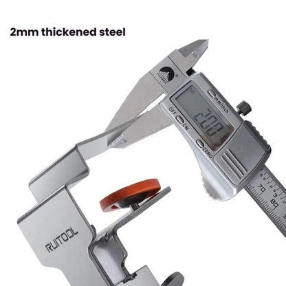 RUITOOL Pince rapide à pousser en acier inoxydable pour tiroir, pinces de fixation télescopiques réglables pour le travail du bois, spécification : petite pince à archet
