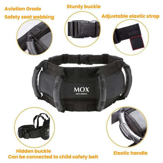 MOXPEER Poignée de ceinture de sécurité arrière pour passager de moto VTT